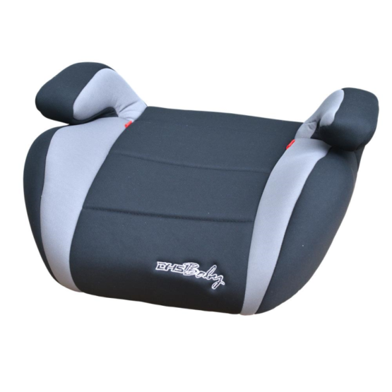 Бустер для детей в машину серый