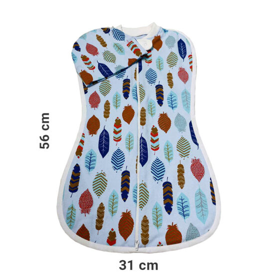 Кокон для новорожденного 2-4 мес — Листочки