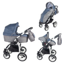Carucior 3 in 1 Coccolle Gioia – Albastru