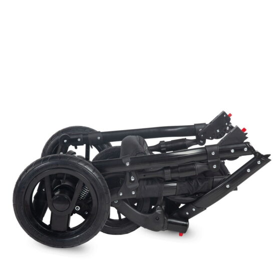 Carucior 3 in 1 Coccolle Neve Gri Inchis8