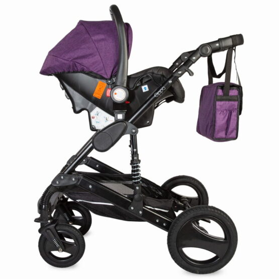 Carucior 3 in 1 Coccolle Oppa Violet9