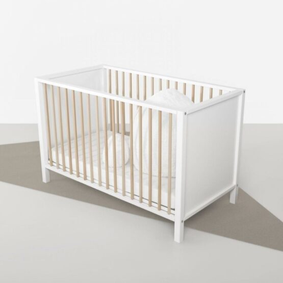 Pătuc de lemn QUAX Nordic White & Naturel