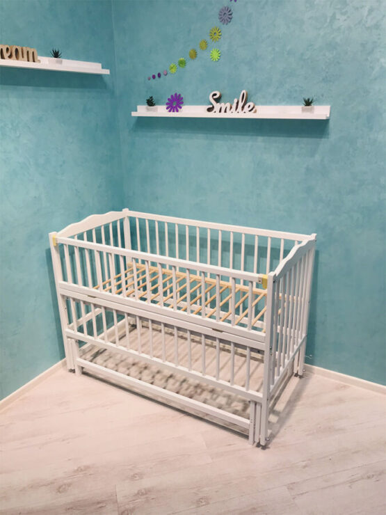 Pătuc Duboc Clasic 1 fără sertar, culoarea Alb