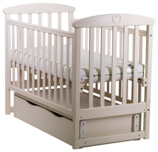 Кроватка-диванчик Angelo Lux 7, цвет Айвори