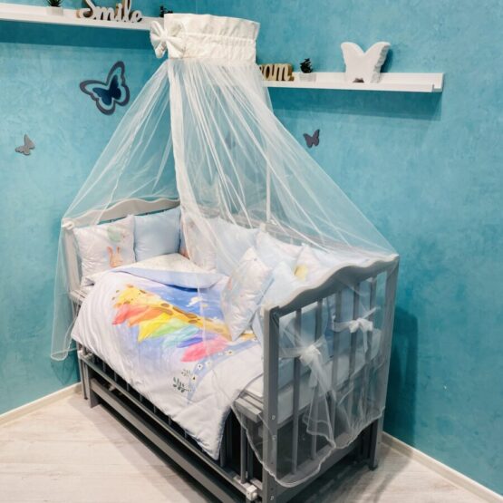 Set 12 pernuțe BabyPrint Girafa și iepurași