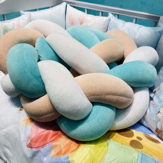 Set 12 pernuțe BabyPrint Girafa și iepurași