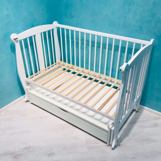 Patuc-pentru-copii-Duboc-Grand-cu-sertar-Alb