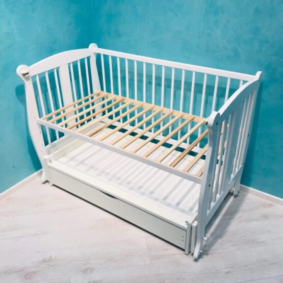 Patuc-pentru-copii-Duboc-Grand-cu-sertar-Alb