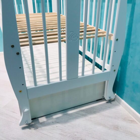 Patuc-pentru-copii-Duboc-Grand-cu-sertar-Alb