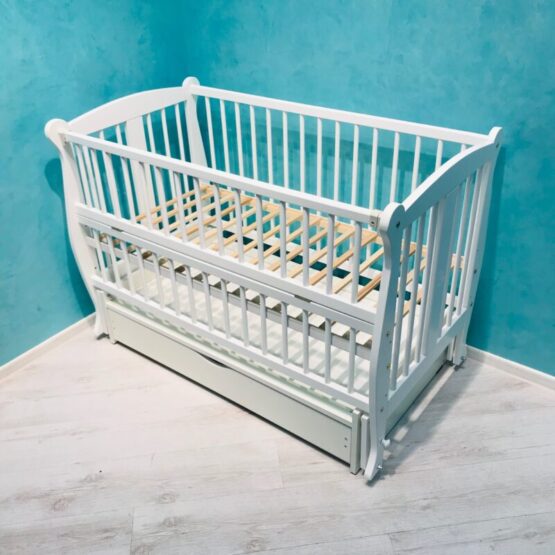 Patuc-pentru-copii-Duboc-Grand-cu-sertar-Alb