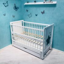 Patuc-pentru-copii-Duboc-Stea-cu-sertar-Alb