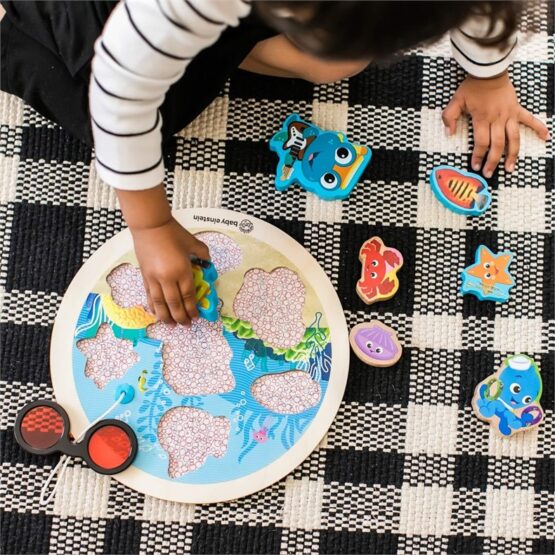 Jucarie de lemn Hape & Baby Einstein Submarine Adventure Puzzle™