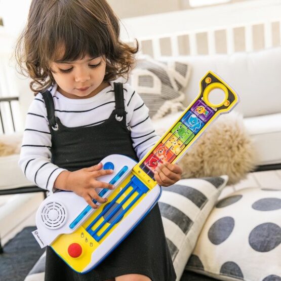 Jucarie muzicala 2 in 1 Baby Einstein Chitara si Pian Flip&Riff Keytar
