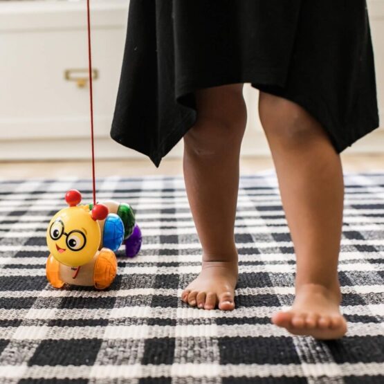 Jucarie de lemn Hape & Baby Einstein Inch Along Cal™