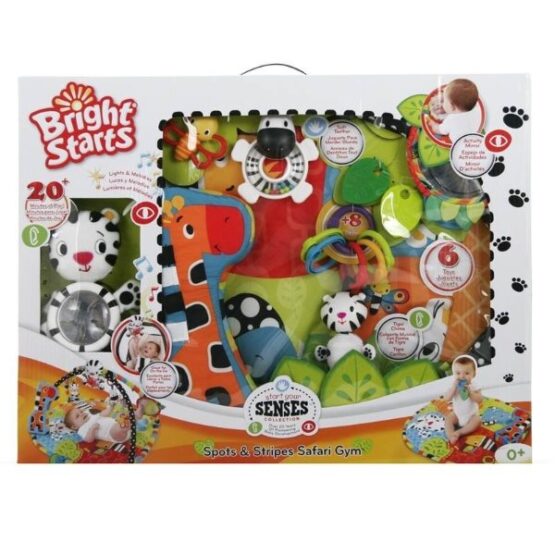 Salteluta interactiva Start Your Senses Bright Starts "Spots&Stripes"