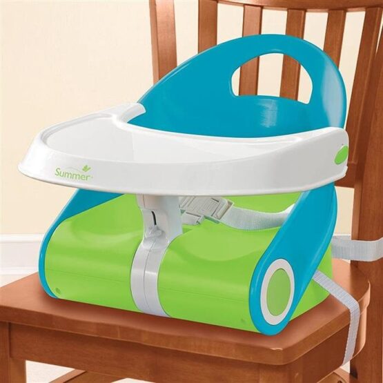 Booster pliabil Summer Infant Sit 'n Style Blue/Green