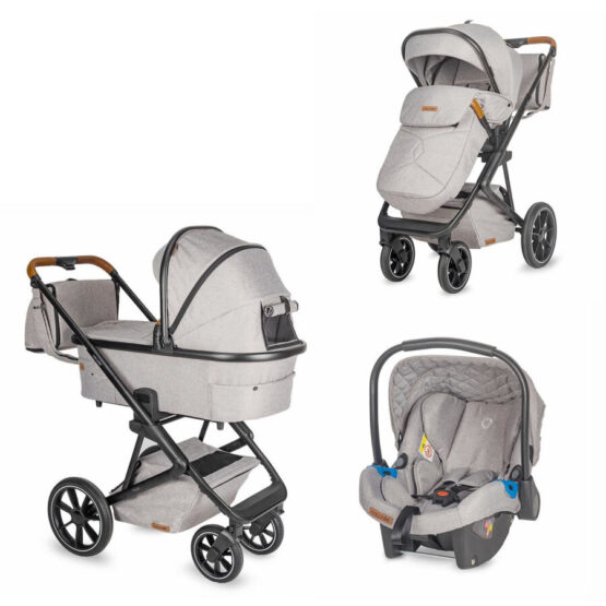 Коляска 3 в 1 Coccolle Nessia — Lunar Rock