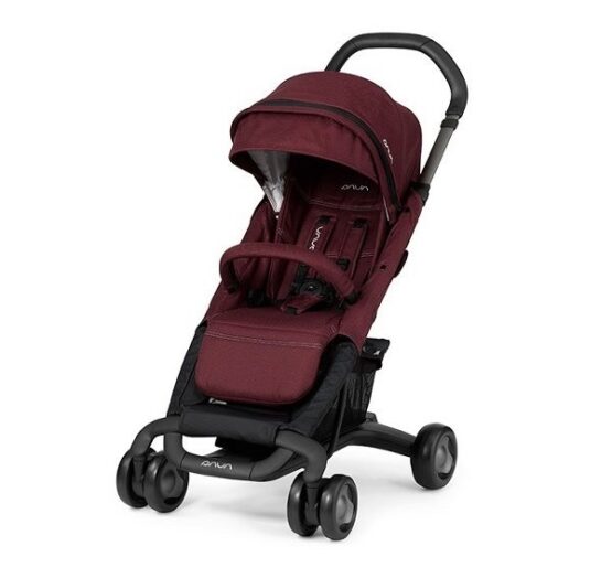 Carucior Ultracompact Nuna Pepp Luxx Berry cu bara de protectie