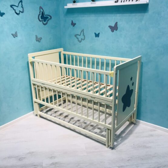 Pătuc Duboc Lux Stea fără sertar, culoarea Ivory