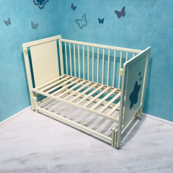 Pătuc pentru copii Duboc Lux Stea fără sertar Ivory