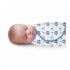 Sistem de infasare pentru bebelusi Summer Infant SwaddleMe Elephant Splash (0-3 luni)