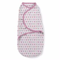 Sistem de infasare pentru bebelusi Summer Infant SwaddleMe I heart you (0-3 luni)