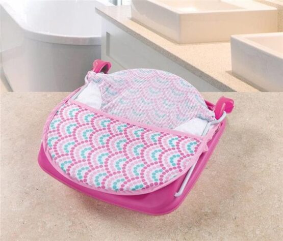 Suport pentru baita Summer Infant Deluxe Pink Stripes