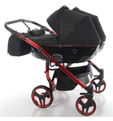 cărucior pentru gemeni Tako Junama Individual Duo Roșu