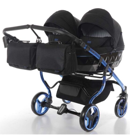 cărucior pentru gemeni Tako Junama Individual Duo Albastru