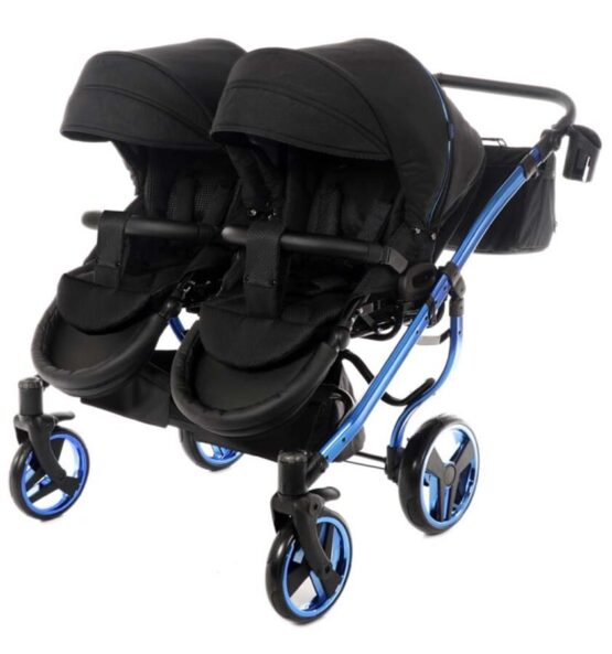 cărucior pentru gemeni Tako Junama Individual Duo Albastru