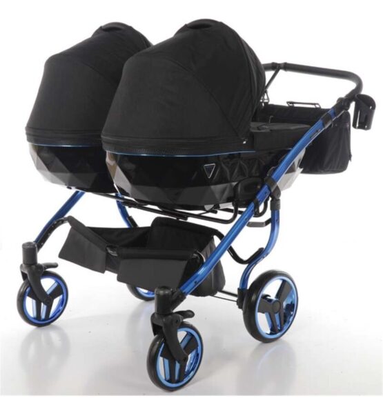 cărucior pentru gemeni Tako Junama Individual Duo Albastru