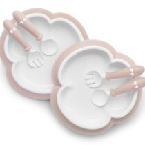 2 Seturi pentru hranire BabyBjorn Powder Pink