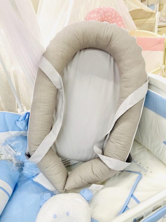 Гнездышко для малыша Babynest серый SB