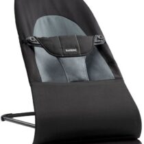 Balansoar BabyBjorn Balance Soft BlackDark Gray, Bumbac