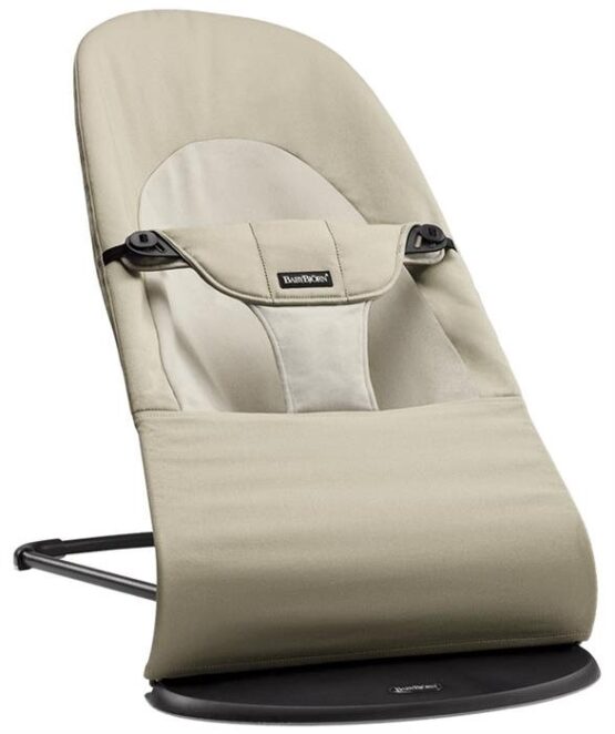 Balansoar BabyBjorn Balance Soft KhakiBeige, Bumbac (005026A)