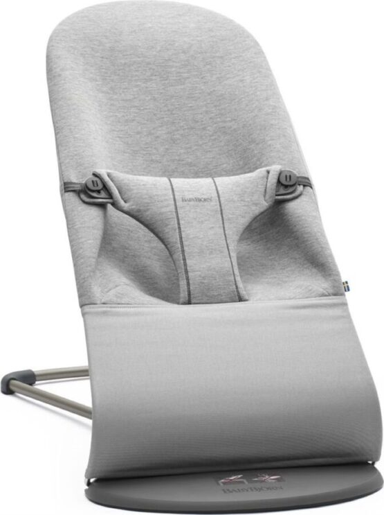Кресло-шезлонг BabyBjorn Bliss Light Grey, 3D Jersey (006072A)