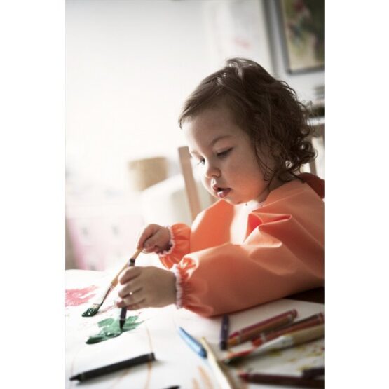 Bavetica cu maneca lunga BabyBjorn Orange