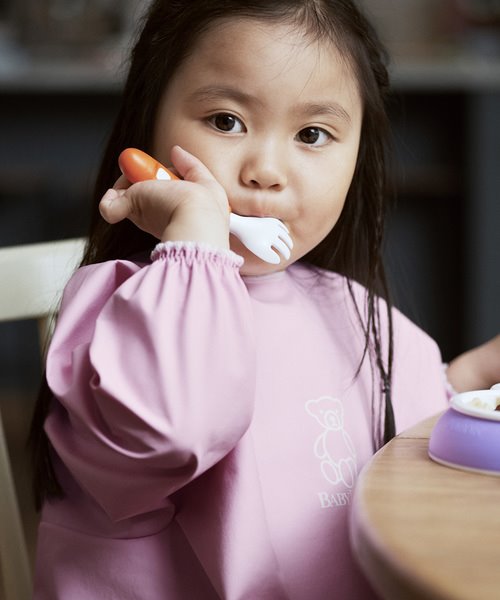 Bavetica cu maneca lunga BabyBjorn Pink