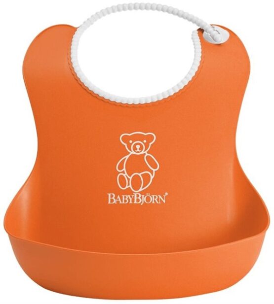 Мягкий нагрудник BabyBjorn Soft Bib Orange