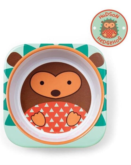 Тарелка глубокая Skip Hop Zoo Ежик