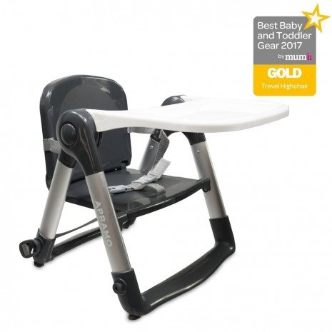 Booster pentru masa pliabil Apramo Flippa Dining Booster Grey