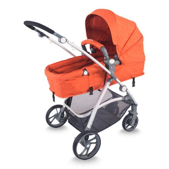 Carucior Coccolle Sereno 2 in 1 Caramiziu