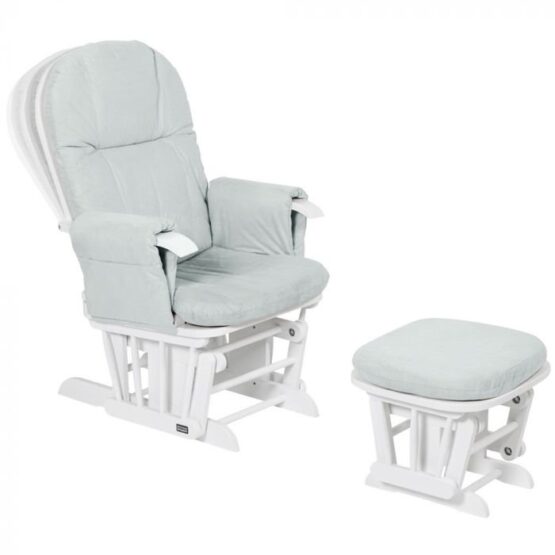 Fotoliu reglabil pentru alaptat Tutti Bambini cu suport pentru picioare GC 35 Grey