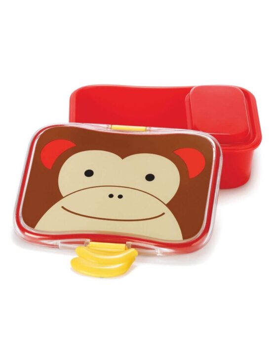 Пластиковый контейнер для бутербродов Skip Hop Zoo Обезьянка (9J648110)
