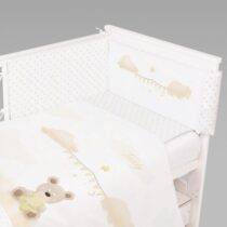 Klups K069 Lenjerie de pat Teddy bej (5 articole)
