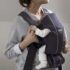 Marsupiu anatomic BabyBjorn Mini Anthracite cu pozitii multiple de purtare, 3D Mesh