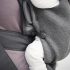 Marsupiu anatomic BabyBjorn Mini Dark Grey cu pozitii multiple de purtare, 3D Jersey