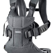 Marsupiu anatomic BabyBjorn One Air Anthracite, 3D Mesh