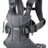 Marsupiu anatomic BabyBjorn One Air Anthracite, 3D Mesh