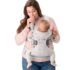 Marsupiu anatomic BabyBjorn One Air Anthracite, 3D Mesh